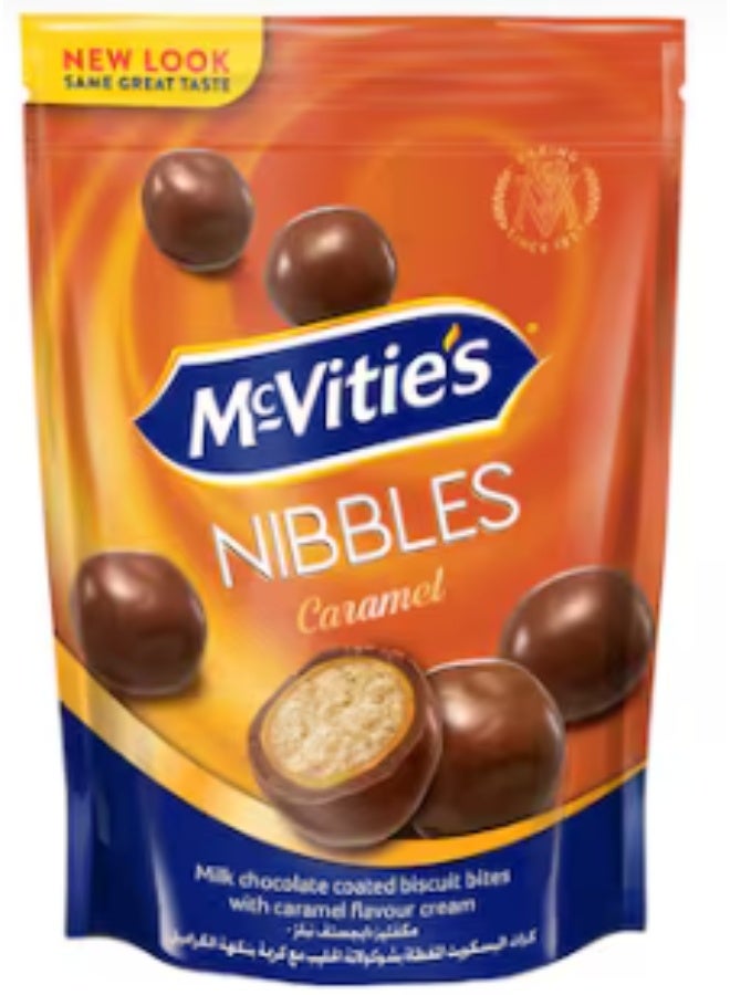 Mcvities McVitie’s Chocolate Caramel Nibbles – 110g - Image 1